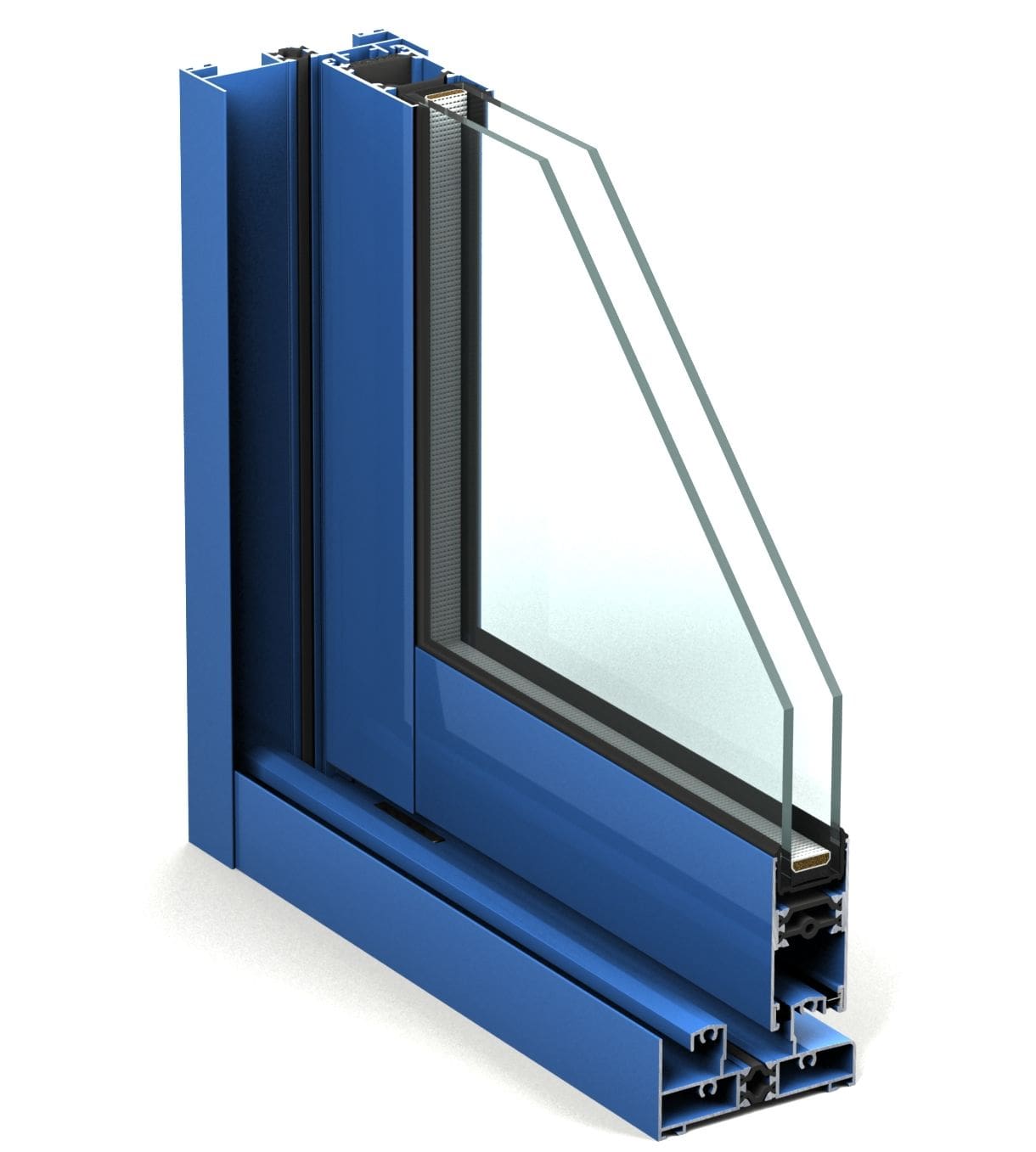 Ventanas de aluminio correderas 3 inglete catedral 85 rpt