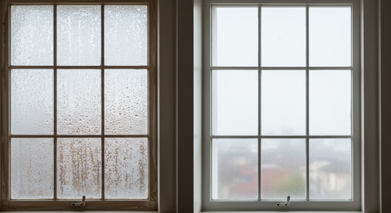 quitar la condensación en ventanas