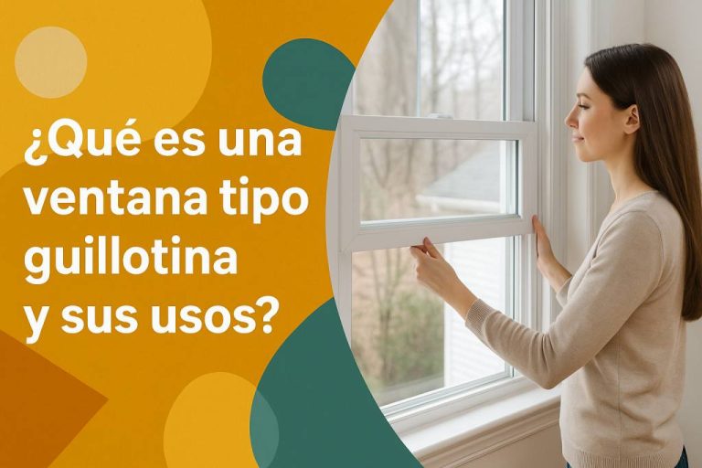 ¿Qué son las ventanas guillotina y sus beneficios